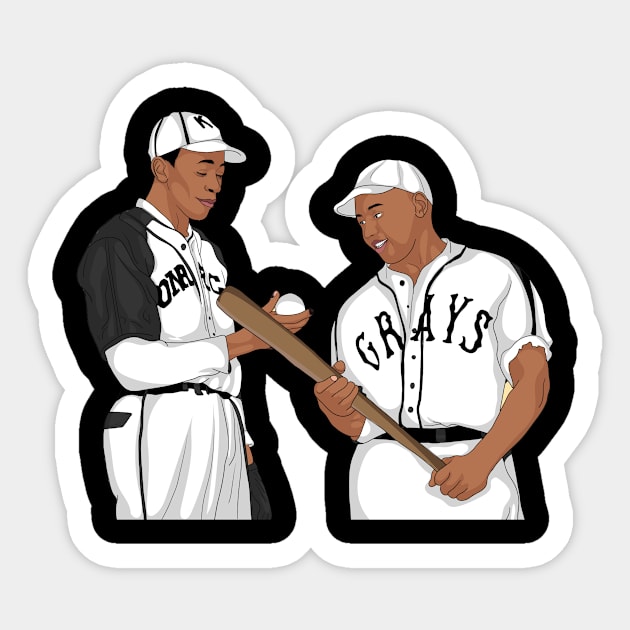 Satch and Josh Sticker by CD Collection